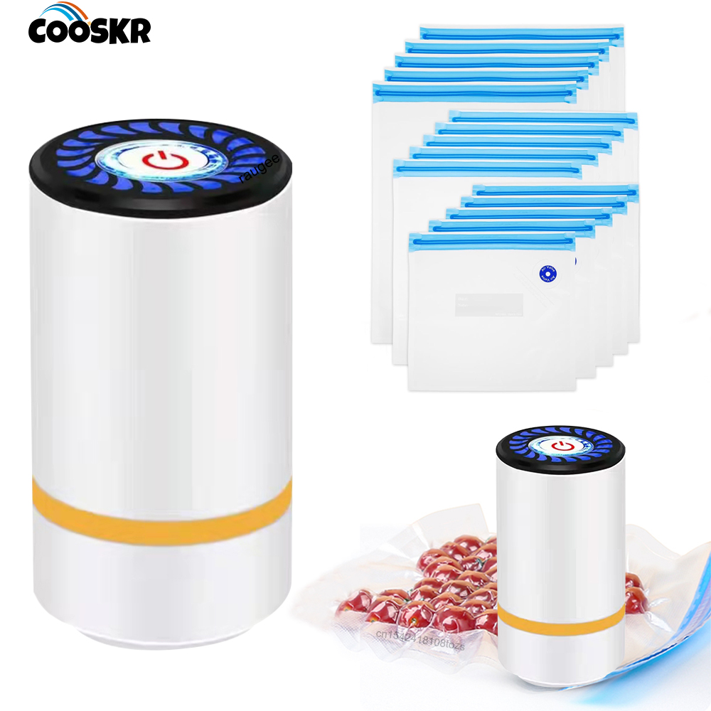 Meal Prep Vacuum Seal - مضخة هواء كهربائية محمولة باليد مضخة