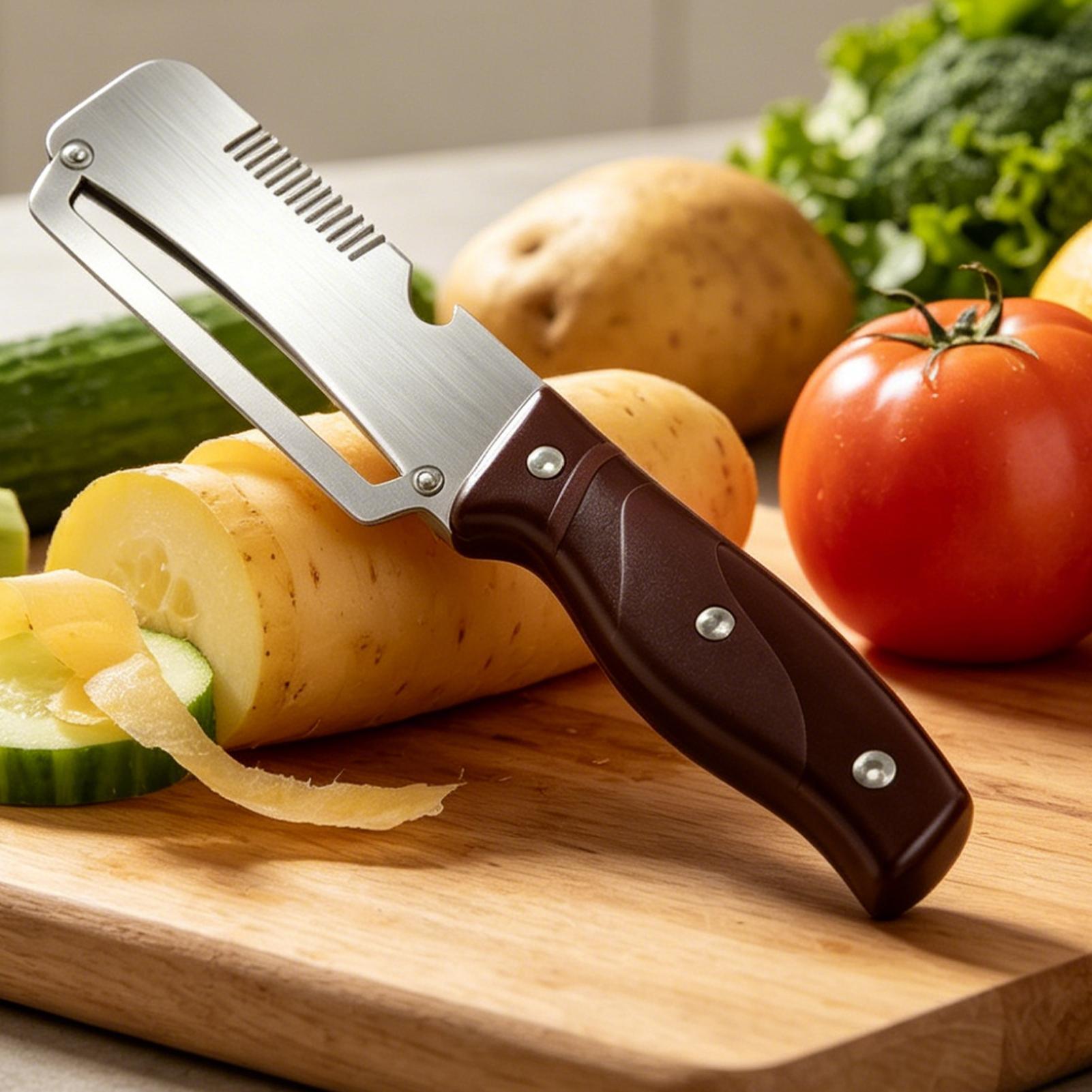 مقشرة خضروات متعددة الاستخداما - مراجعة Meal Prep Veggie وسعره