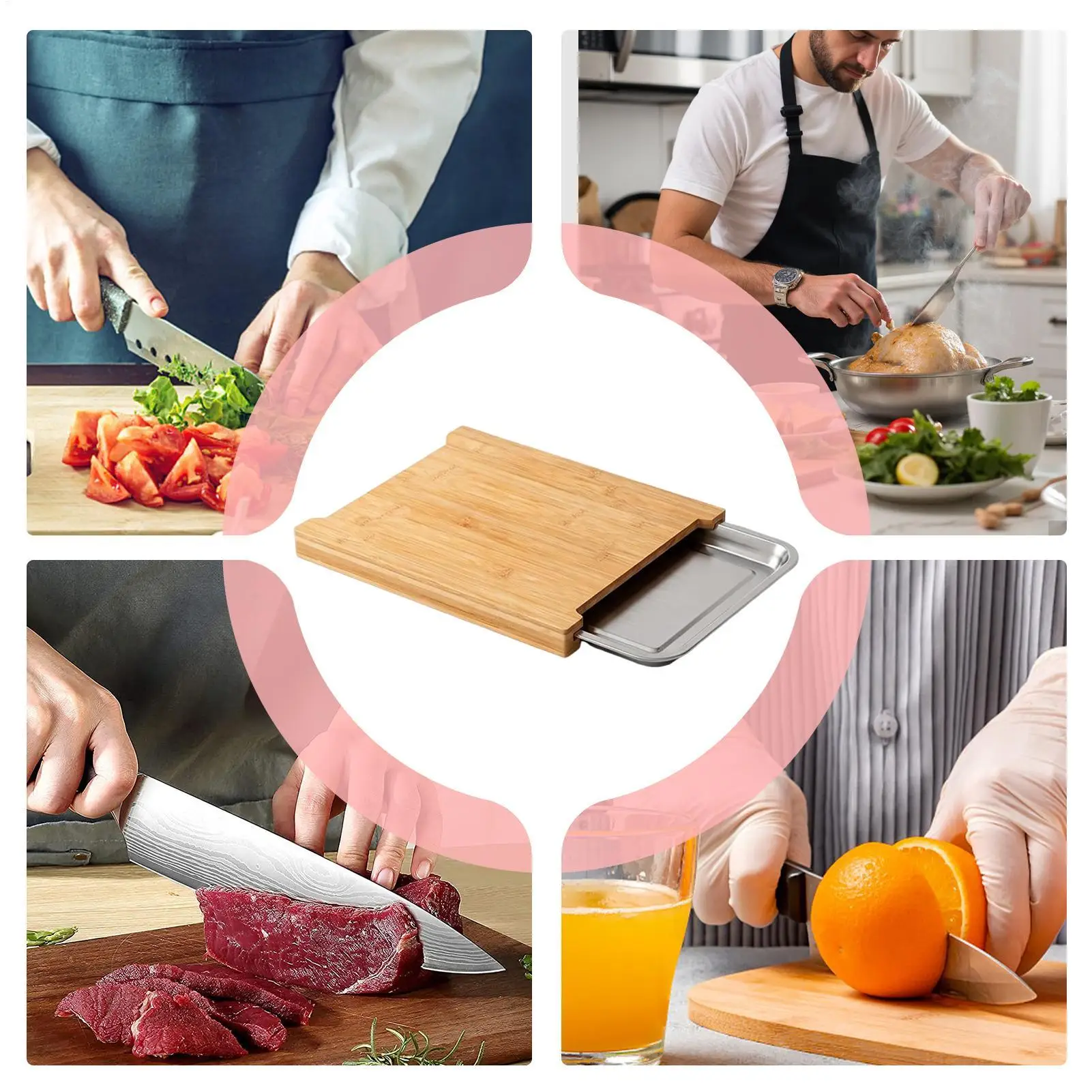 لوح تقطيع خشبي غير قابل للانزل - مراجعة Meal Prep Veggie وسعره